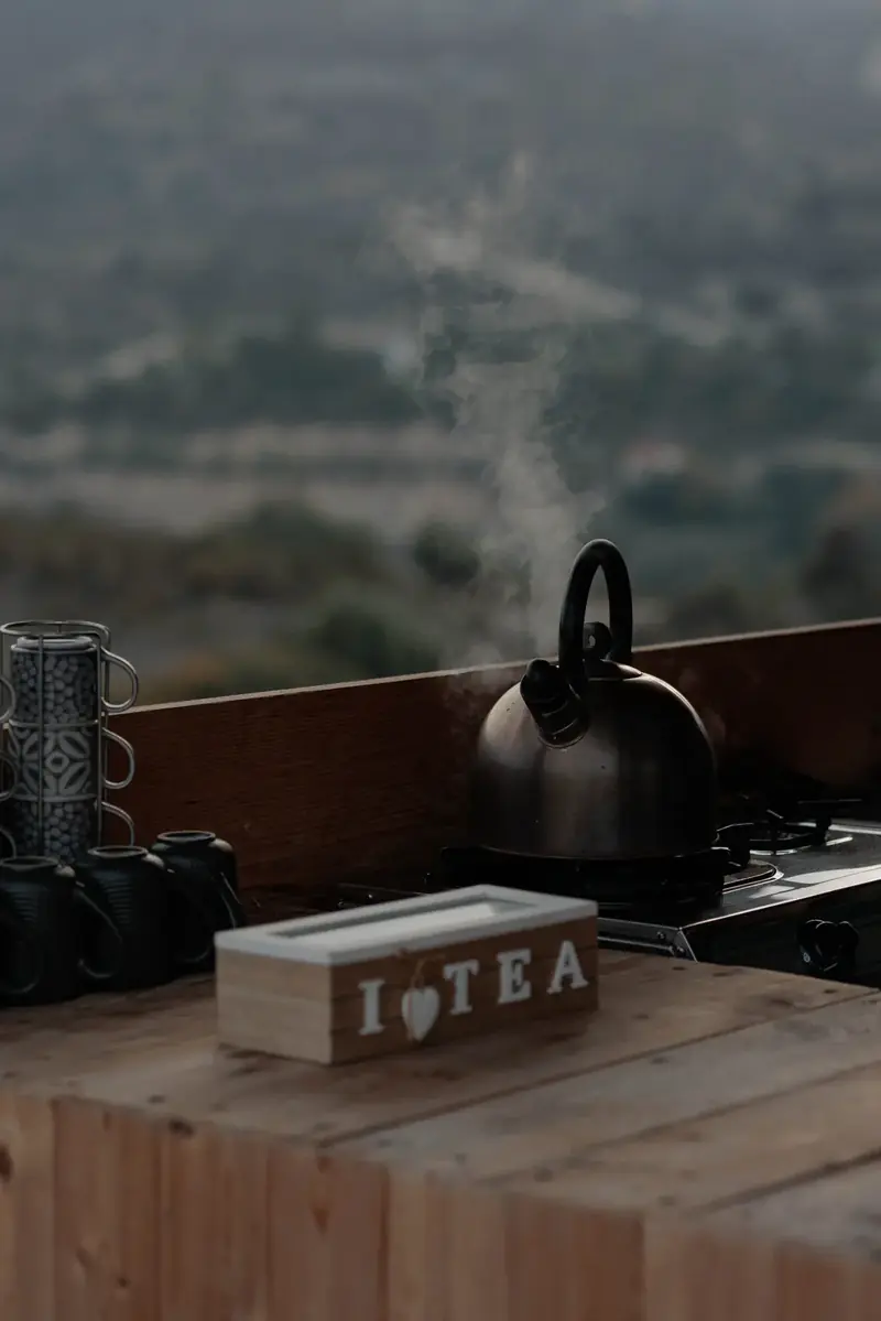 For Rest Glamping - Fat Owl Tent - Interior and bed