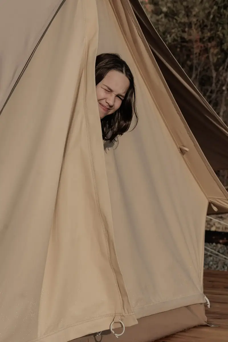 For Rest Glamping - Fat Owl Tent - Boutique Private Bathroom