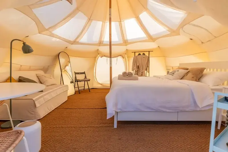 For Rest Glamping - Mudra Tent - Outdoor Kitchen and BBQ